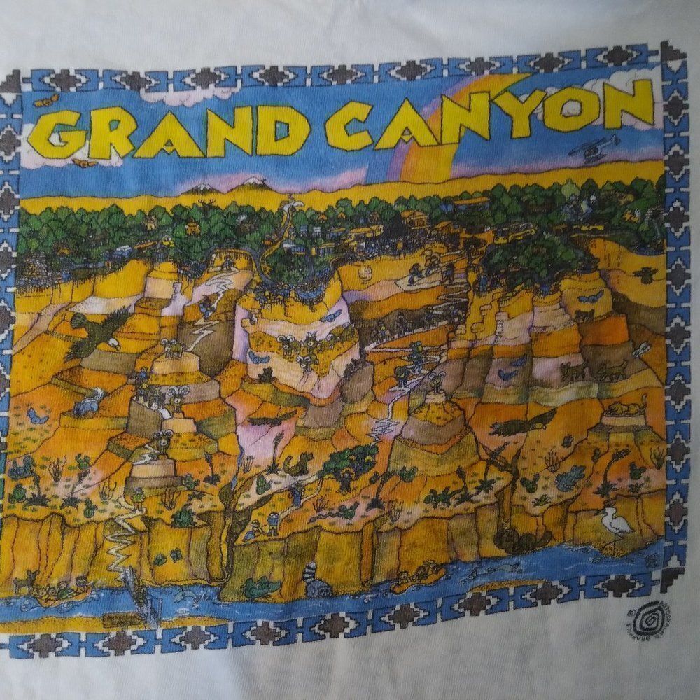 Vintage Grand Canyon Illustration T-Shirt